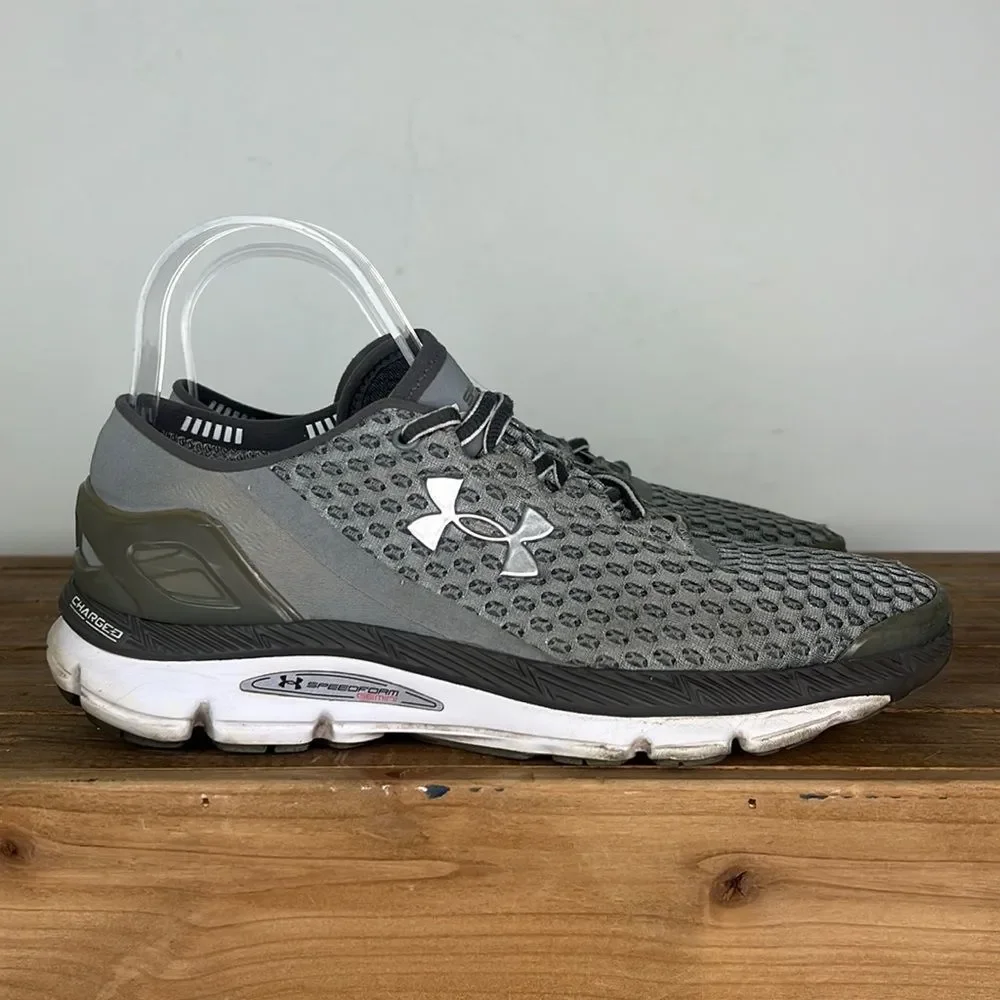 Under Armour grey silver white speedform Gemini running sneakers women’s size 8